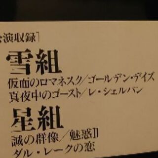 お値下げ致しました！宝塚　夢と華・大劇場公演1997の画像