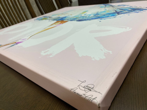 Diorの絵　デザイナー、ティナリー　定価25000円位
