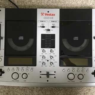 ジャンク品　Vestax CDX-16 ミキサー一体型CDJ