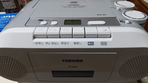 CDラジカセ　TY-CK2 　東芝製　※売却済〆切