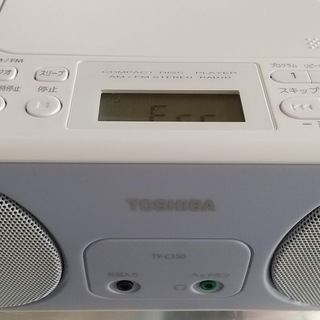 CDラジオ　TY-C150　東芝製　難有り　※再々々々々値下げし...
