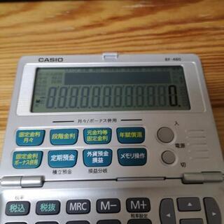 CASIO　金利電卓の画像