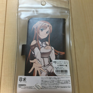 【美品】iPhoneスマホケース（SAOアスナ）【新品未使用】