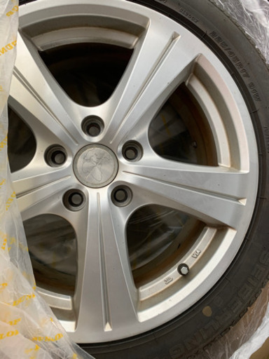 新品同様タイヤ&ホイールセット