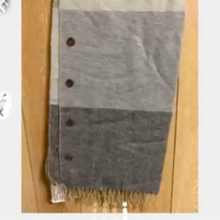 南米雑貨チチカカ☆ボタン付きショール［新品］の画像