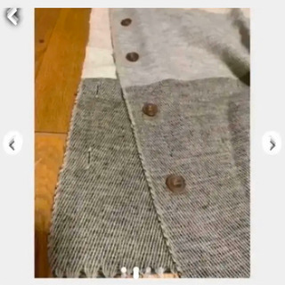 南米雑貨チチカカ☆ボタン付きショール［新品］の画像