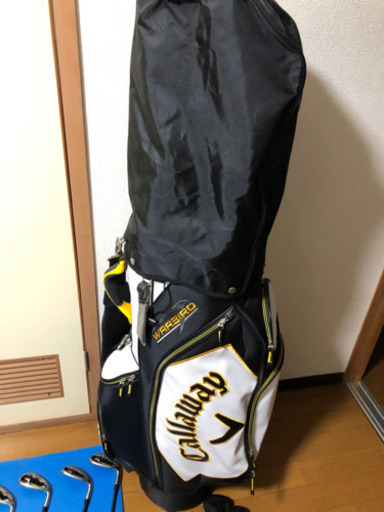 ゴルフバッグ、クラブ10本セット