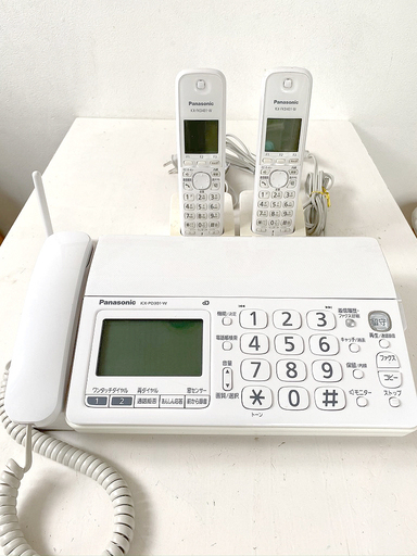 Panasonic Fax電話機＆子機2台付き