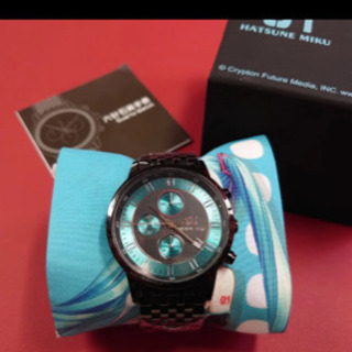 レア☆初音ミク　腕時計　(緑)の画像