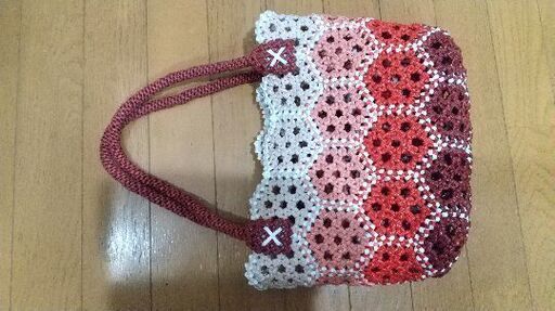 ハンドメイド クラフトバンドの鞄