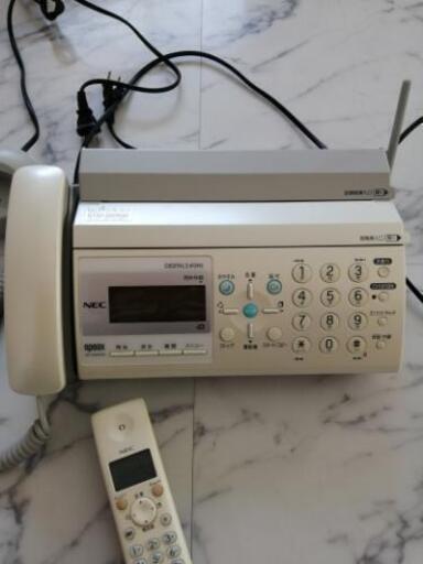 ファクシミリ NEC FAX