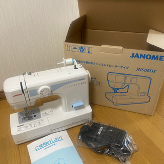 ジャノメ 電動ミシン JN508DX 良品の画像