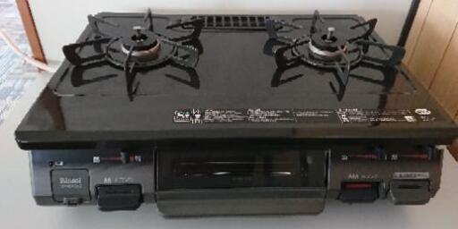 【決まりました♪】Rinnai 都市ガス用 ガステーブル VHM64BK2R