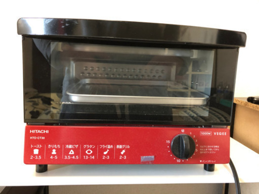 【美品】オーブントースター 2018年　日立