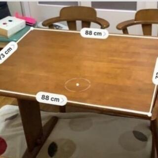 ニトリ４人掛けダイニングテーブルの画像
