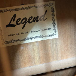 SOUL'd OUT【店内販売商品】アコースティックギター レジェンド 現品限り の画像