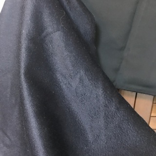 リバーシブル　ショール　黒の画像