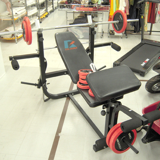 F.R.JAPAN トレーニングマシン バーベル ベンチセット 苫小牧西店