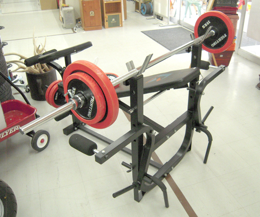 F.R.JAPAN トレーニングマシン バーベル ベンチセット 苫小牧西店