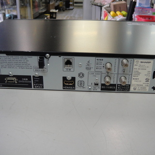 【ジャンク】少し難あり　2009年製　シャープ　ブルーレイディスクレコーダー　BD-HDS32　HDD320GB　BDレコーダー　DVDレコーダーの画像