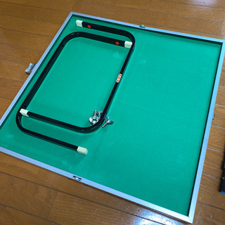 携帯可能 折りたたみテーブル 麻雀セットの画像