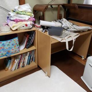 訳あり家具　ニトリシステムベットの机と本棚