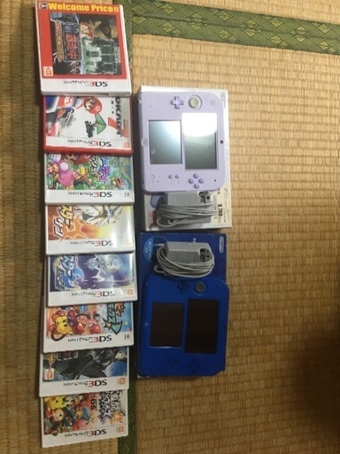 2DS×2 ソフト8個　充電器×2