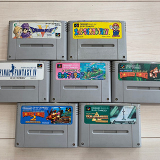 お取引中♡懐かしのファミコン7本♡ 0円 ジャンク