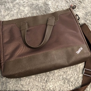 13インチのパソコンが入るサイズです！美品です！茶色のビジネスバ...