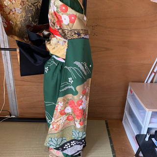 振袖　長襦袢　袋帯　セットの画像