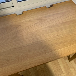 ベルメゾン　パソコンデスク　ナチュラルの画像