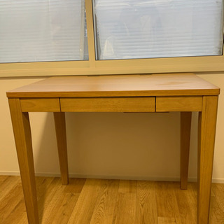 ベルメゾン　パソコンデスク　ナチュラルの画像