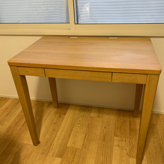 ベルメゾン　パソコンデスク　ナチュラルの画像