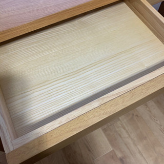 ベルメゾン　パソコンデスク　ナチュラルの画像