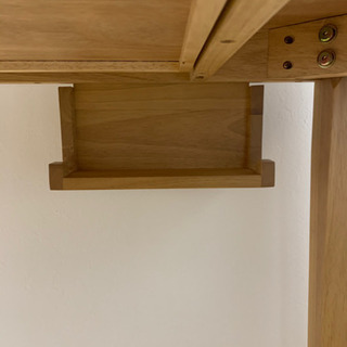 ベルメゾン　パソコンデスク　ナチュラルの画像