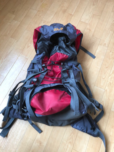 jack wolfskinのバックパックです。