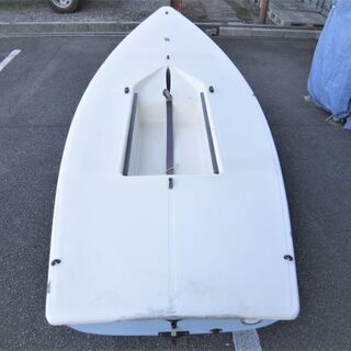 【引取限定・現状渡し】ディンギー ヨット 14ft 船体のみ メーカー不明 三重県の画像