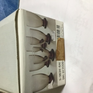 石塚ガラス　　ADERIA GLASS  グラス6ケセットの画像