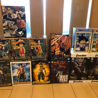 ドラゴンボール&ワンピース フィギュア 13点 おまけ付き 