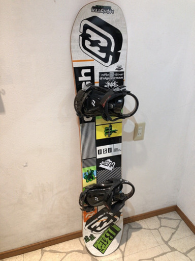 激安！処分価格！SIMSスノーボード・Rideビンディングセット
