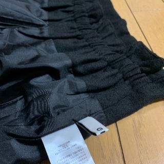 冬生地黒ミニスカートですの画像