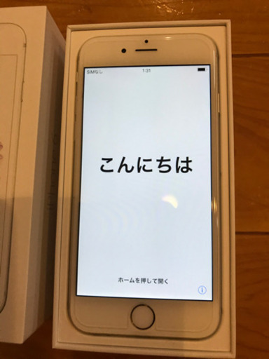 お値引きしました！iPhone6 Silver 16G 箱付美品！