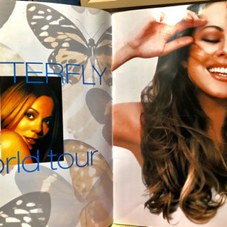 💃マライアキャリー バタフライワールドツアー パンフレット‼️の画像