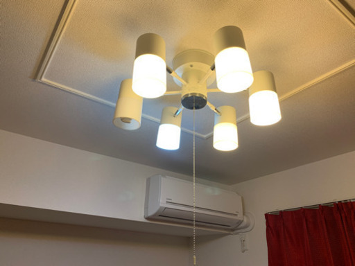 受け渡し予定者決定済！部屋の電気