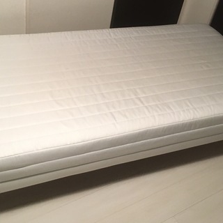 美品「MUJI/無印良品 脚付きマットレス シングルベッド」を活...