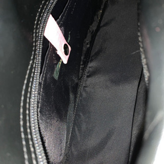 イーストボーイ・スクールバッグ黒合皮〈二層式〉 2209424の画像