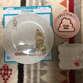 一番くじグラス・皿など各100円の画像