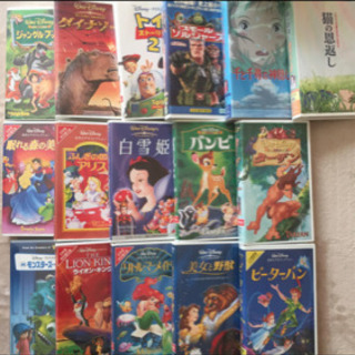 VHS ディズニーなど16本