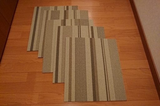 タイルカーペット５枚セット　50×50　その２