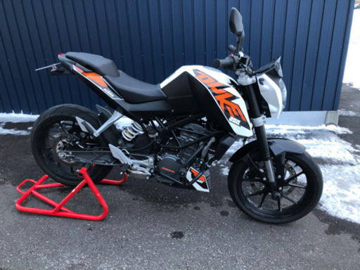 KTM デューク200 ABS付き